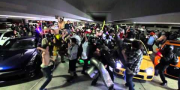 Chevrolet SS NASCAR команды и Red Bull Racing танцуют Harlem Шейк